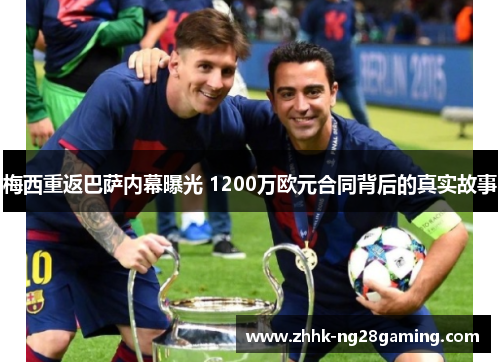 梅西重返巴萨内幕曝光 1200万欧元合同背后的真实故事